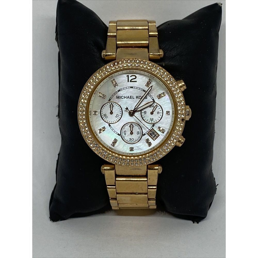 Michael Kors Parker MK5491 Womens Stainless Steel Analog Dial Quartz Watch UC868